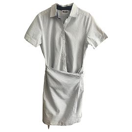 Rouje Vestidos Branco Azul