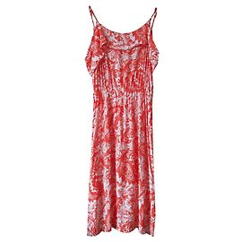 Vestido Antik Batik de Viscose Multicor Multicor