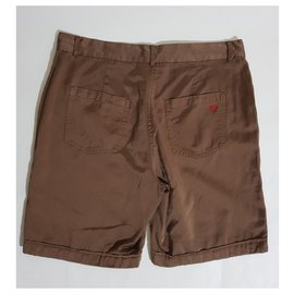 Twin Set-Shorts-Brown