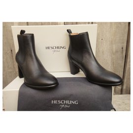 Heschung-novas botas de Heschung-Preto