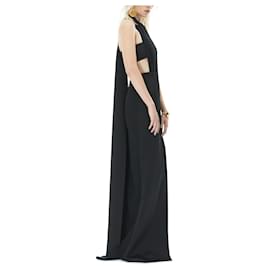 Solace London-Longue robe noire-Noir