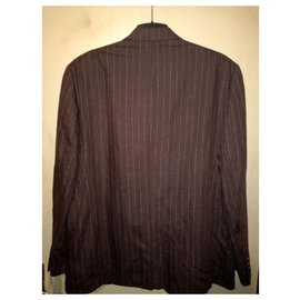 Ralph Lauren-LAUREN by Ralph Lauren NWT Linen Suit Jacket-Brown