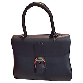 Delvaux BRILLANT MM blu scuro Blu scuro