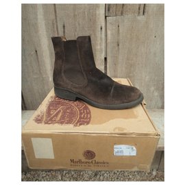 Autre Marque-Marlboro Classics boots-Dark brown