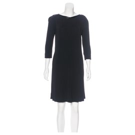 Diane Von Furstenberg-Isley zip tunic dress-Black