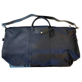 Longchamp-Travel bag Le Foulonné-Black