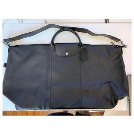 Longchamp-Travel bag Le Foulonné-Black