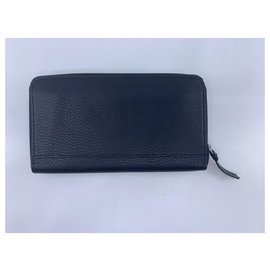 Longchamp-Wallet Madeleine-Black