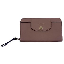 Billetera longchamp Beige