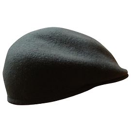 inconnue Khaki Wool Felt Hat Size 57 Khaki
