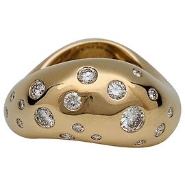 Anello Fred modello "Movement" in oro giallo, Diamants. Altro
