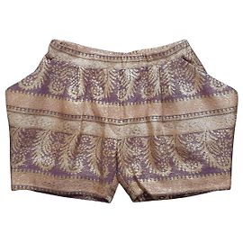 Autre Marque Anna Sammarone Shorts Wool and Polyester IT42 Multiple colors