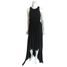 Pinko langes Kleid Schwarz