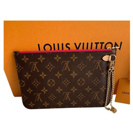 Louis Vuitton-Pochette Neverfull-Marrom