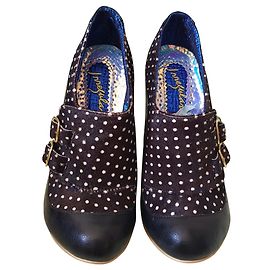 Autre Marque Saltos Irregular Choice em Couro e Pelo de Pônei Multicor