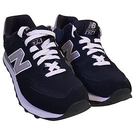 Baskets New Balance Noires en Daim Noir