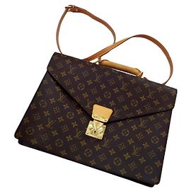 Louis Vuitton Briefcase Brown