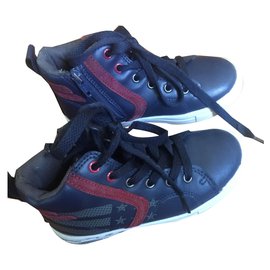 Il Gufo-Rising basket-Navy blue