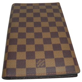Louis Vuitton Porta documentos marrom Marrom
