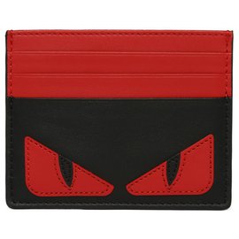 Fendi-Fendi monster eyes card wallet-Other