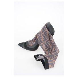 Fendi-Fendi tulle boots-Multiple colors