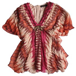 Antik Batik Silk blouse Pink