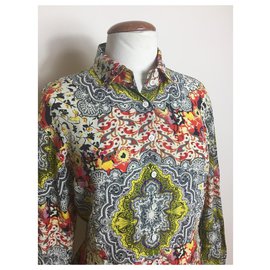 Etro-Blusa larga / camisa-Multicolor