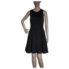 Robe Comptoir Des Cotonniers Bleu Marine en Polyester Bleu Marine