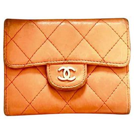 Chanel-Wallets-Coral