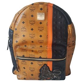MCM Munich Lion Medium Cognac