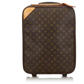 Louis Vuitton-Louis Vuitton Brown Monogram Pegase 45-Brown