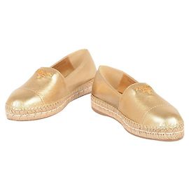 Prada Espadrilles Golden