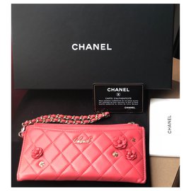 Chanel-Sacs à main-Rose