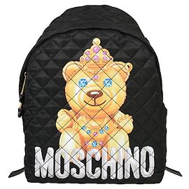 Moschino Rucksack neu Schwarz