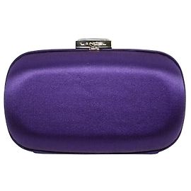 Lancel Premier Flirt Clutch Lila