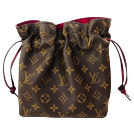 Louis Vuitton-Poche Noe-Marrom,Multicor