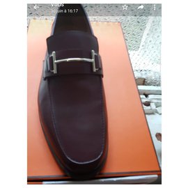 Hermès-Sidnry-Dark red