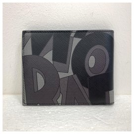 Salvatore Ferragamo-Printed logo leather men  wallet-Multiple colors