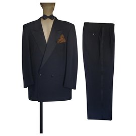 Yves Saint Laurent-Suits-Navy blue