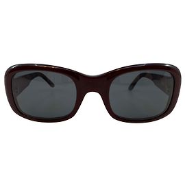 Bisel de resina Cartier Vintage Burdeos