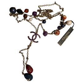 Chanel-Halsketten-Mehrfarben 