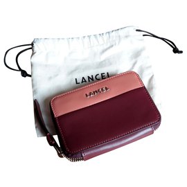Lancel Initials Dark red