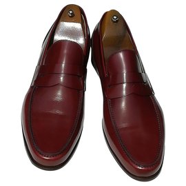 Dolce & Gabbana-Moccasin-Dark red