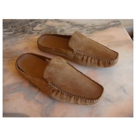 Bally-Suede slip ons-Brown
