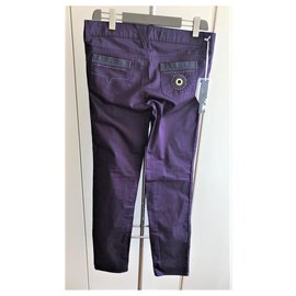 Versace-Calça roxa da mulher Versace-Roxo