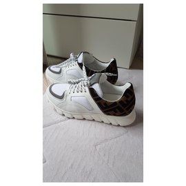 Fendi-Fendi sneakers-White