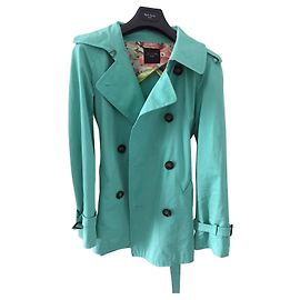 Weekend Max Mara Trench Coats Turquesa