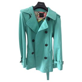 Weekend Max Mara Gabardinas Turquesa