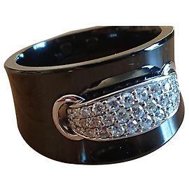 Guy Laroche Bague céramique Noir