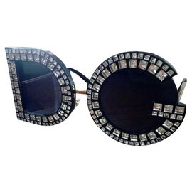 Dolce & Gabbana-Sonnenbrille-Schwarz